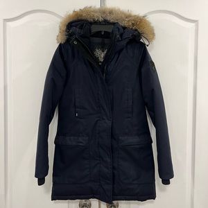 Carla Ladies Parka -CH navy in small